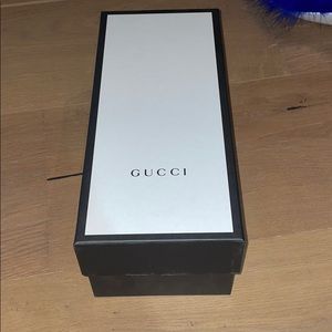 Empty Gucci Shoe Box